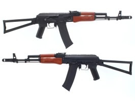 Pistola de airsoft LT-50S AKS-74N ETU - acero, madera auténtica [Lancer Tactical]