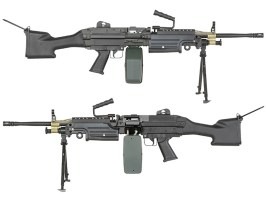 FN M249 MKII SAW Airsoft Light Machine Gun - Full Metal [A&K]