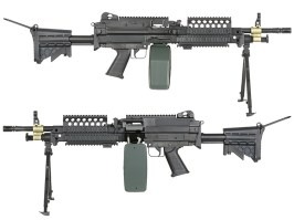 FN MK46 MOD 0 SOCOM Airsoft Machine Gun with Retractable Stock - Full Metal [A&K]