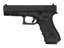 Airsoftová pistole Glock 17 Gen.4, kovový závěr, CO2, blowback - černá [UMAREX]