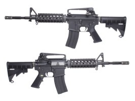 Airsoft rifle M4 RIS V3 GBB - full metal, blowback, black [WE]