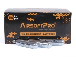12g CO2 cartridge - pack of 50 pcs [AirsoftPro]