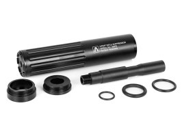 CNC Suppressor (silencer) VIPER™ 180 x 40mm with barrel extension [AirsoftPro]