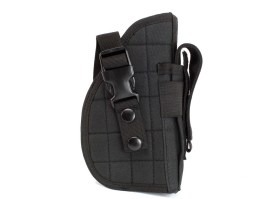 Universal tactical belt or MOLLE pistol holster - black [AITAG]