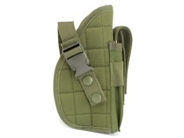 Universal tactical belt or MOLLE pistol holster - OD [AITAG]