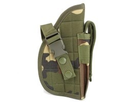 Universal tactical belt or MOLLE pistol holster - Woodland [AITAG]