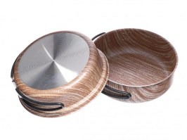 Aluminium cookware set Collection WOOD with Teflon coating, 2-pieces [ALB forming]