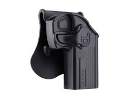 Tactical polymer holster for CZ 75D Compact, Taurus 24/7 - black [Amomax]