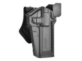 Tactical polymer holster for M92 with red-dot - black [Amomax]