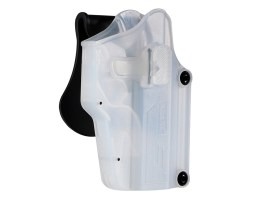 Tactical polymer universal holster Per-Fit - transparent [Amomax]
