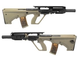 Airsoft rifle AUG A3 R905 with tactical RIS handguard  - DE [Army]