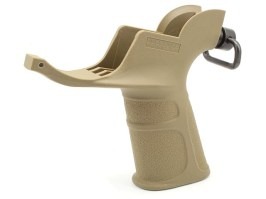 M4 grip with trigger guard and QD Sling mount - TAN [APS]