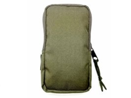 Pouzdro na telefon s molle vazbou, velké (17 x 9 x 2 cm.) - zelené [AS-Tex]