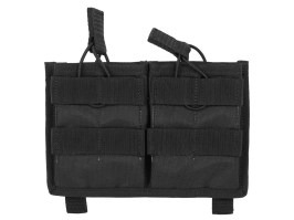 M14/SR25 open double pouch MOLLE - black [AS-Tex]