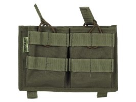 M14/SR25 open double pouch MOLLE - green [AS-Tex]