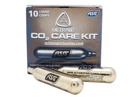Kit d'entretien CO2 Ultrair (9 cartouches régulières {spojka_ET} 1 cartouche de lubrification) [ASG]