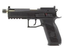 Airsoft pistol CZ P-09 OR, metal slide, CO2 blowback + case [ASG]