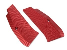 CNC grip shells for CZ SP-01 Shadow - red [ASG]