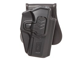 Tactical polymer holster for CZ P-10C - black [ASG]