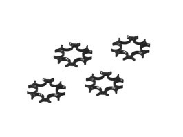 Moon Clip for ASG Dan Wesson 715 cartridges - Black, 4pcs [ASG]