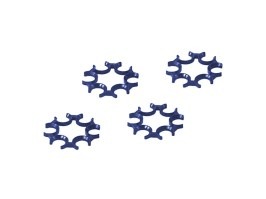 Moon Clips pour cartouches ASG Dan Wesson 1.gen - Bleu, 4pcs [ASG]