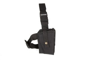 Drop leg holster with double lock Gen.2 - black [AS-Tex]