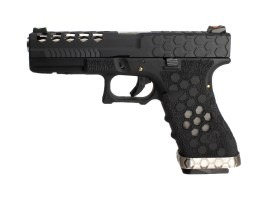 Pistolet GBB airsoft G-HexCut VX01 - Noir [AW Custom]