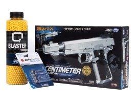 Balíček: Airsoftová elektrická pistole Centimeter Master, EBB + 3000 kuliček + 4 baterie [Tokyo Marui]