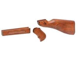 Set en bois pour Thompson M1A1 (CYMA CM.033)
 [Battleaxe]