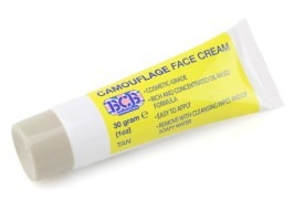 Camouflage cream in tube, 30g - TAN [BCB]