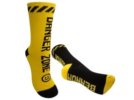 Chaussettes BENNONKY - noir/jaune, taille 39-41 [Bennon]