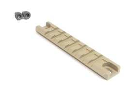 G36C RIS rail including screws, 98mm - TAN [Big Dragon]