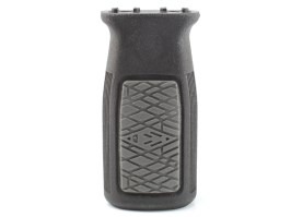 Lightweight vertical fore grip M-LOK with rubber - black [Big Dragon]