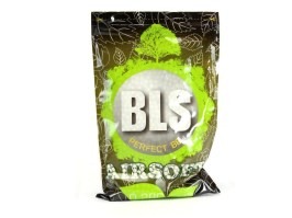 Airsoftové kuličky BLS BIO Perfect 0,28g 3500 ks - bílé [BLS]