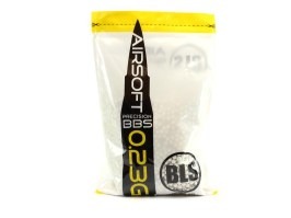 Airsoft BBs BLS Precision Grade 0,23 g | 4300 pcs | 1 kg - white [BLS]