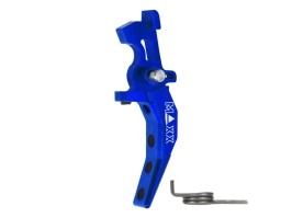 CNC Aluminum Advanced Speed Trigger (Style C) for M4 - blue [MAXX Model]