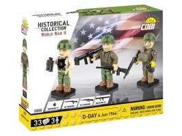3 figurky s doplňky - Den-D [Cobi]