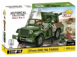Stavebnice WW II 37 mm GMC M6 Fargo (1:35) [Cobi]