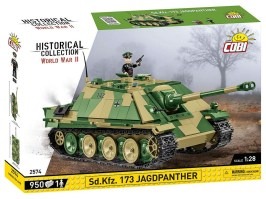 WW II Jagdpanther Sd. Kfz. 173 (1:28) [Cobi]