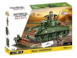 Stavebnice WW II M4A1 Sherman (1:35) [Cobi]