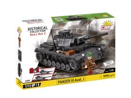 Stavebnice WW II Panzer III Ausf J, 2v1 (1:35) [Cobi]