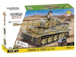 Stavebnice WW II Panzer VI Tiger I no 131 (1:35) [Cobi]