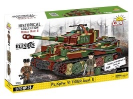 Stavebnice WW II PzKpfw VI Tiger Ausf E, 2v1 (1:35) [Cobi]