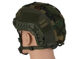 Potah na helmu FAST - Woodland [Cygnus Armory]