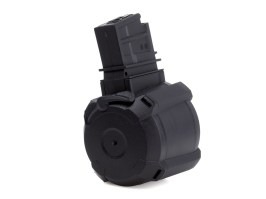 Bubnový elektrický zásobník na 1200 ran pro G36 - černý [CYMA]