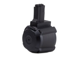 Bubnový elektrický zásobník na 1200 ran pro MP5, Sound Control - černý [CYMA]