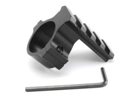 25mm kovová montáž na puškohled s přídavnou RIS lištou [CYMA]