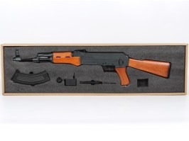 Airsoft rifle AK-47 - full metal, wood (CM.042) - RETURNED [CYMA]
