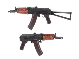 Airsoftová zbraň AK-74U Platinum (CM.055), ocelová konstrukce, dřevo, ETU [CYMA]