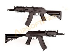 Rifle de airsoft AKS-74UN - full metal, RIS , culata LMT (CM.040H) [CYMA]